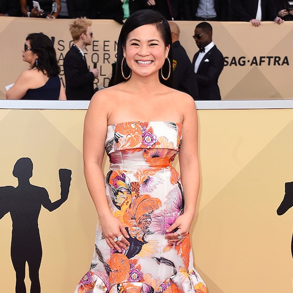 Kelly Marie Tran from 2018 SAG Awards Red Carpet Fashion | E! News